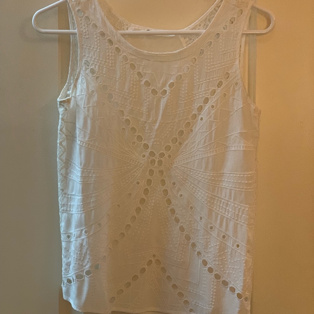 White Boutique Tank